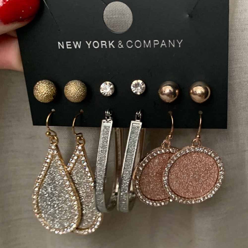 6 Piece Earring Set